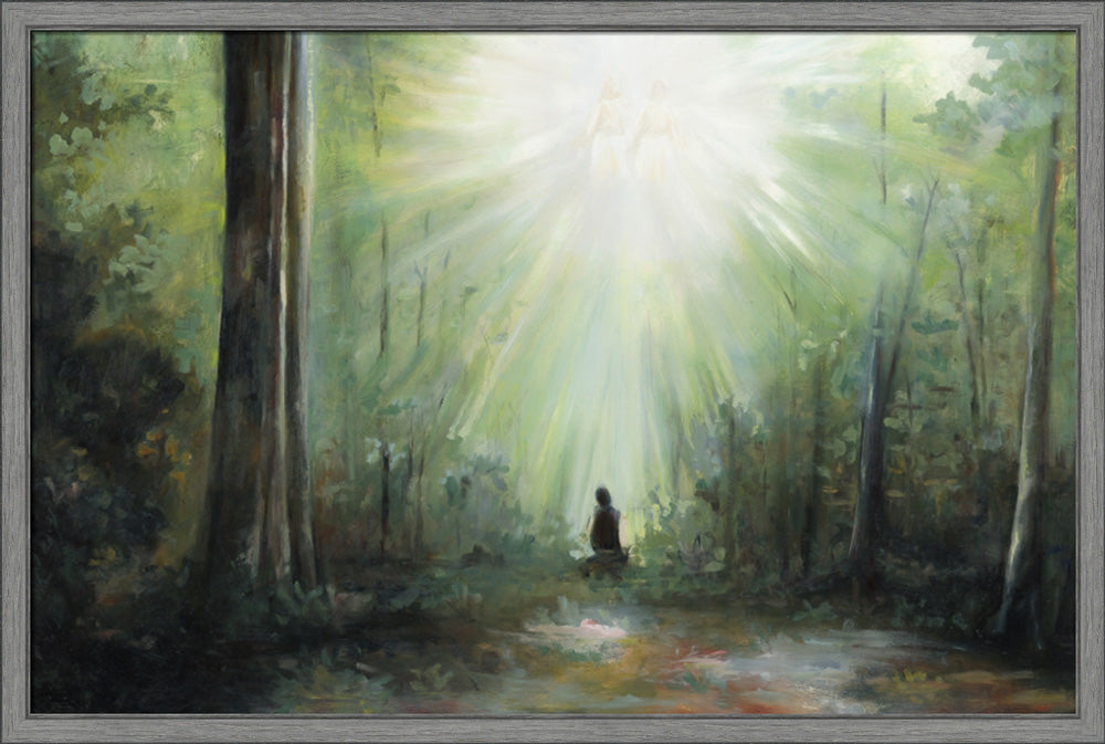 Sacred Grove - framed giclee canvas