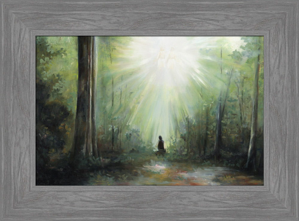 Sacred Grove - framed giclee canvas