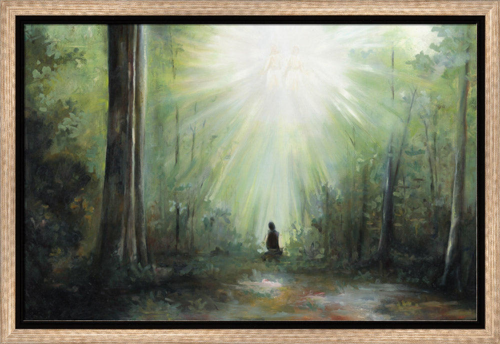 Sacred Grove - framed giclee canvas