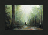 Sacred Grove - framed giclee canvas