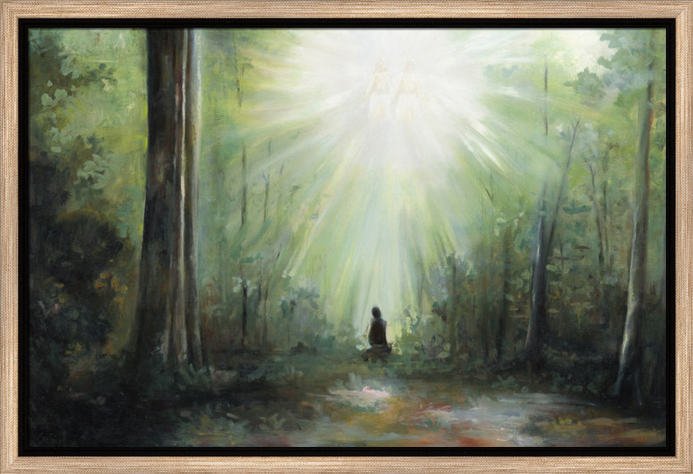 Sacred Grove - framed giclee canvas