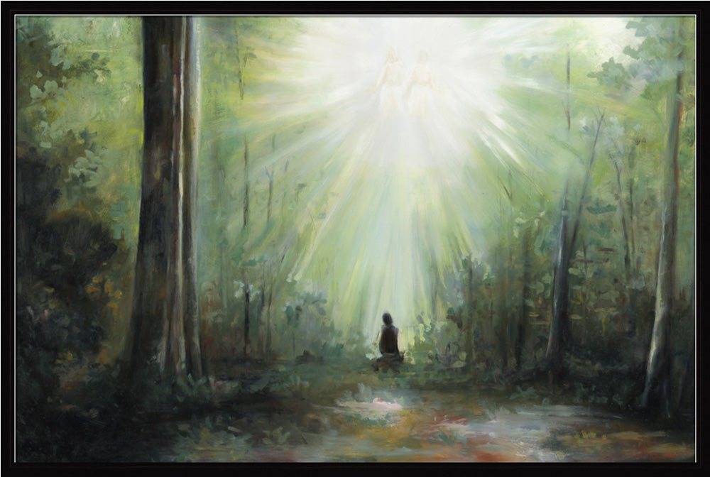 Sacred Grove - framed giclee canvas