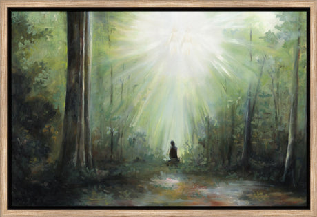 Sacred Grove - framed giclee canvas