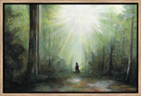 Sacred Grove - framed giclee canvas