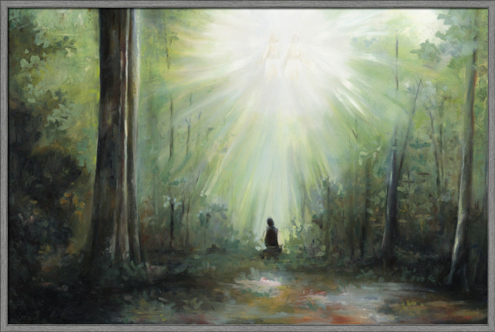 Sacred Grove - framed giclee canvas