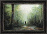 Sacred Grove - framed giclee canvas