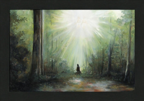 Sacred Grove - framed giclee canvas