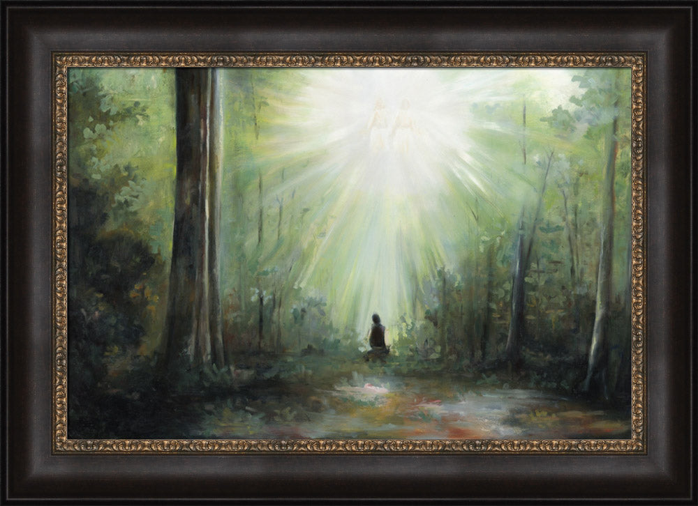 Sacred Grove - framed giclee canvas