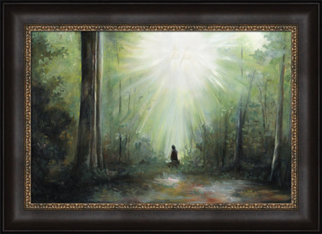 Sacred Grove - framed giclee canvas