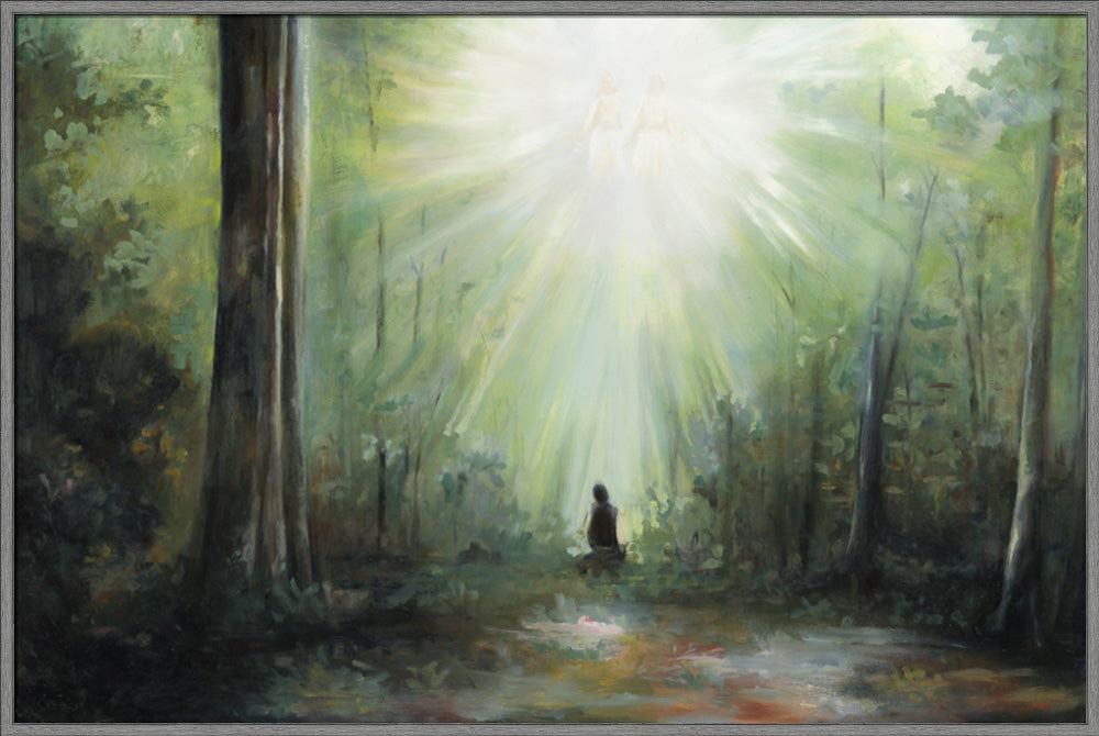 Sacred Grove - framed giclee canvas