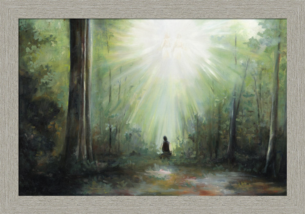 Sacred Grove - framed giclee canvas