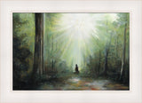 Sacred Grove - framed giclee canvas