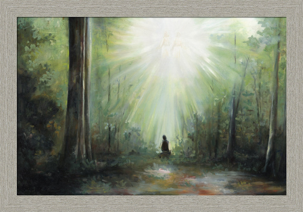 Sacred Grove - framed giclee canvas