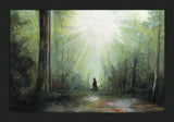 Sacred Grove - framed giclee canvas