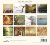 The Lord is My Light Bible Verse 2026 Wall Calendar