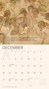 The Lord is My Light Bible Verse 2026 Wall Calendar