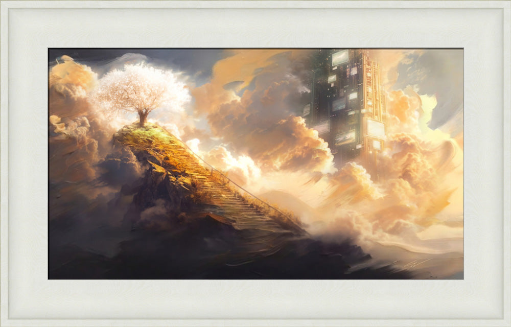 Lehi's Dream - framed giclee canvas