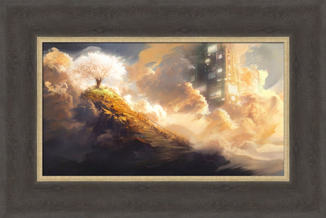 Lehi's Dream - framed giclee canvas