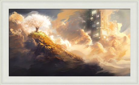 Lehi's Dream - framed giclee canvas