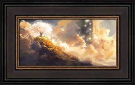 Lehi's Dream - framed giclee canvas