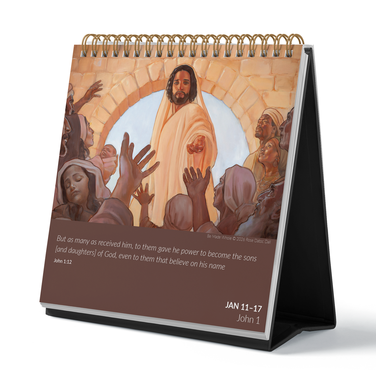 The Life and Ministry of Jesus Christ: A weekly art & scripture companion to your New Testament 2027 Come, Follow Me study