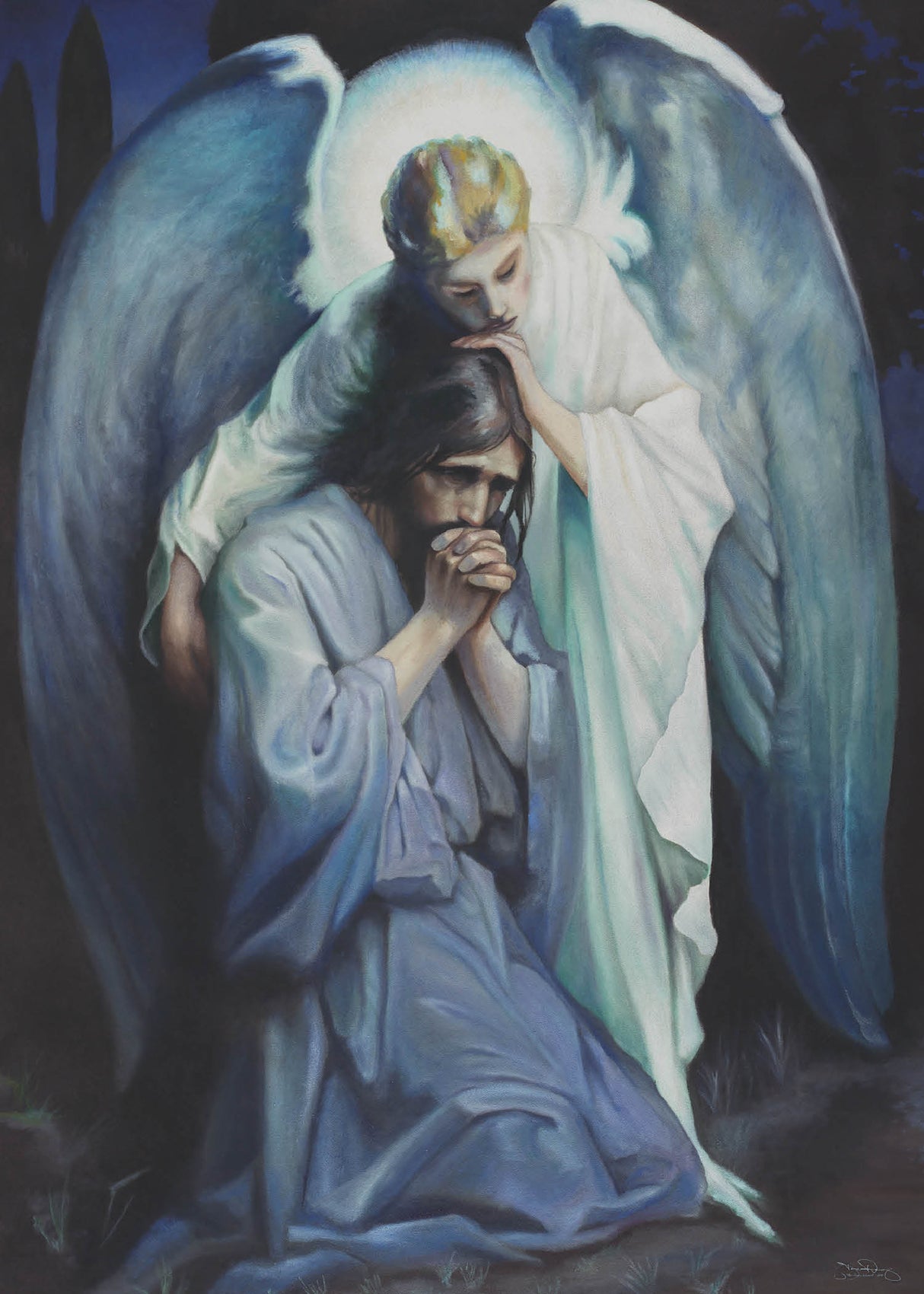 Agony in the Garden - After Franz Schwartz