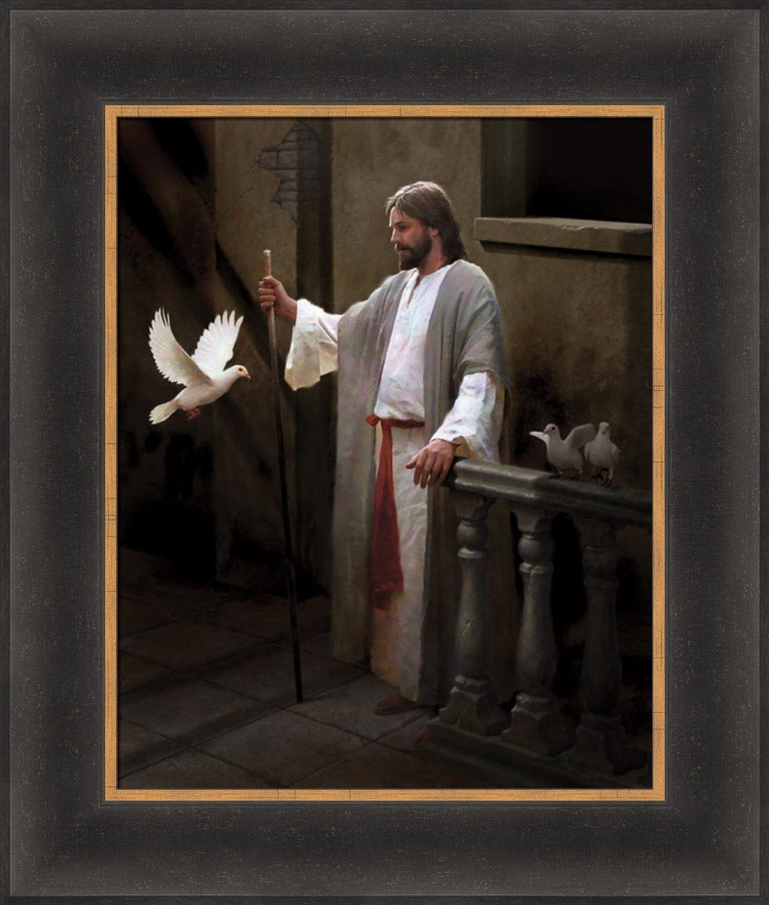 Christ and the Dove by Doc Christensen