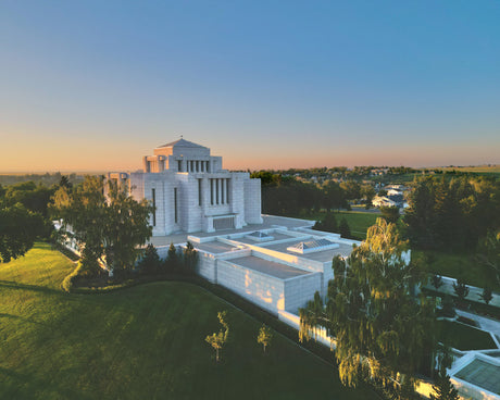 Cardston Alberta Canada Temple - Prairie To Promise