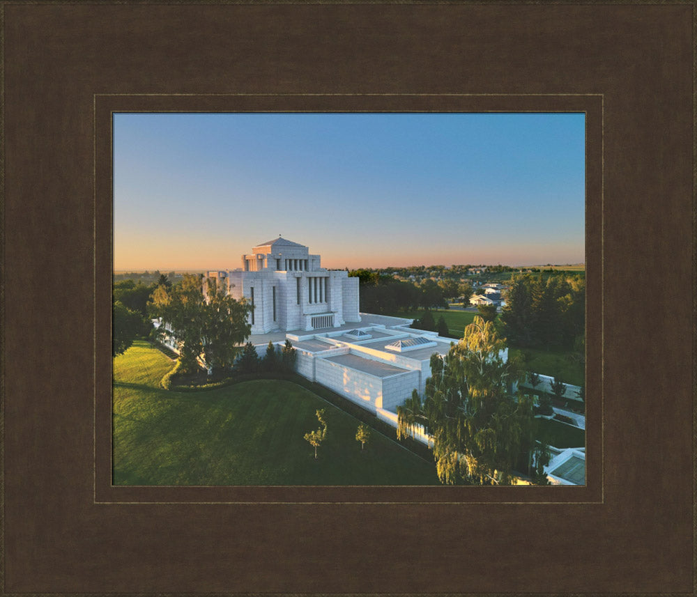 Cardston Alberta Canada Temple - Prairie To Promise