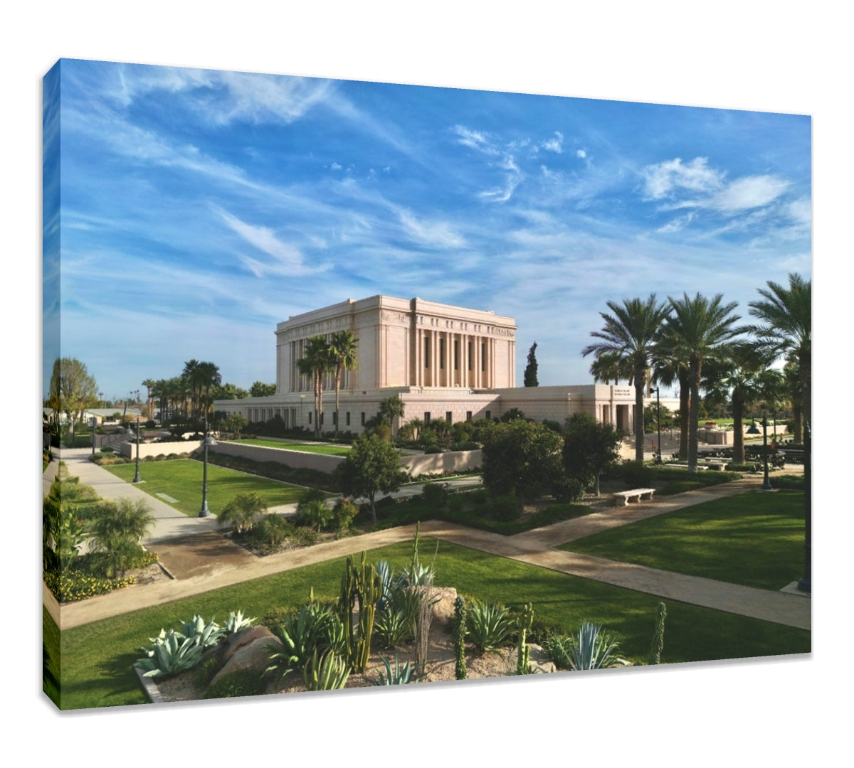 Mesa Arizona Temple - Standing Firm on Dry Ground