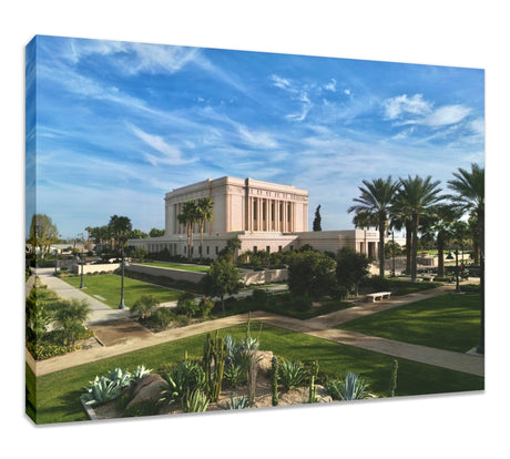 Mesa Arizona Temple - Standing Firm on Dry Ground