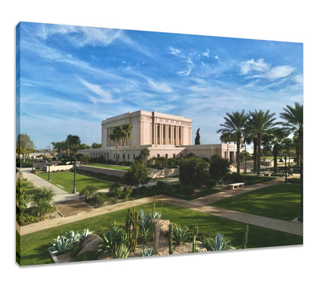 Mesa Arizona Temple - Standing Firm on Dry Ground