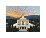 Ogden Utah Temple - The Day Dawn Is Breaking