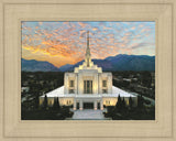 Ogden Utah Temple - The Day Dawn Is Breaking