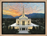 Ogden Utah Temple - The Day Dawn Is Breaking