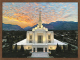 Ogden Utah Temple - The Day Dawn Is Breaking