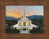Ogden Utah Temple - The Day Dawn Is Breaking