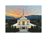 Ogden Utah Temple - The Day Dawn Is Breaking