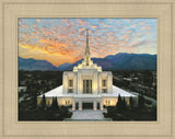 Ogden Utah Temple - The Day Dawn Is Breaking