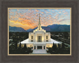 Ogden Utah Temple - The Day Dawn Is Breaking