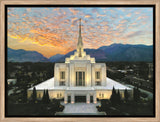 Ogden Utah Temple - The Day Dawn Is Breaking