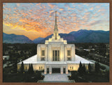 Ogden Utah Temple - The Day Dawn Is Breaking