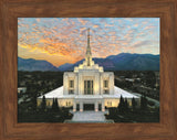 Ogden Utah Temple - The Day Dawn Is Breaking