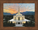 Ogden Utah Temple - The Day Dawn Is Breaking