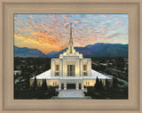 Ogden Utah Temple - The Day Dawn Is Breaking
