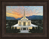Ogden Utah Temple - The Day Dawn Is Breaking