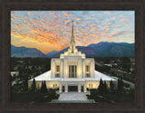 Ogden Utah Temple - The Day Dawn Is Breaking
