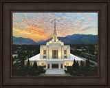Ogden Utah Temple - The Day Dawn Is Breaking