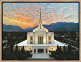 Ogden Utah Temple - The Day Dawn Is Breaking