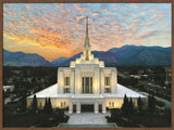 Ogden Utah Temple - The Day Dawn Is Breaking